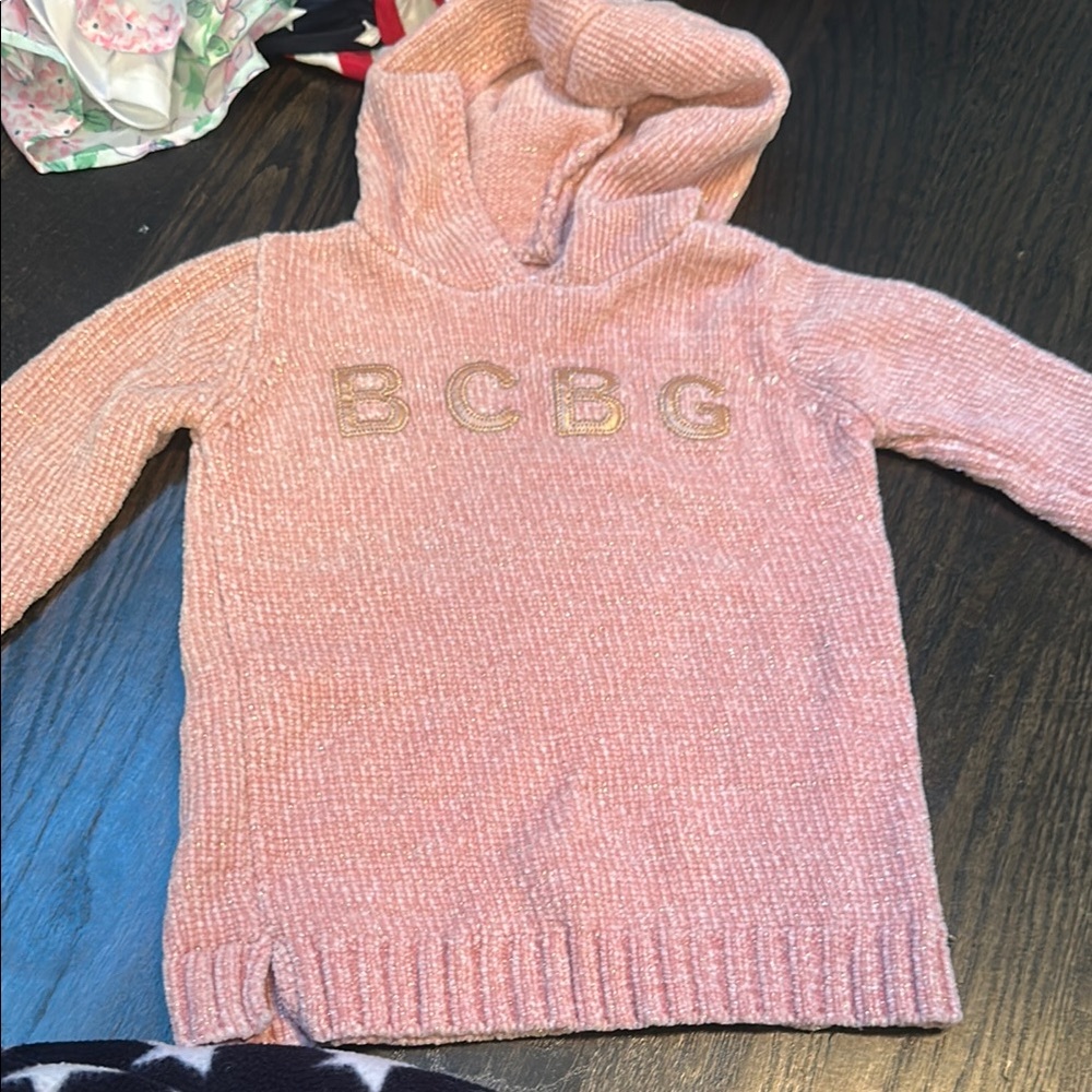 BCBG Blush Pink Knit Sweater
